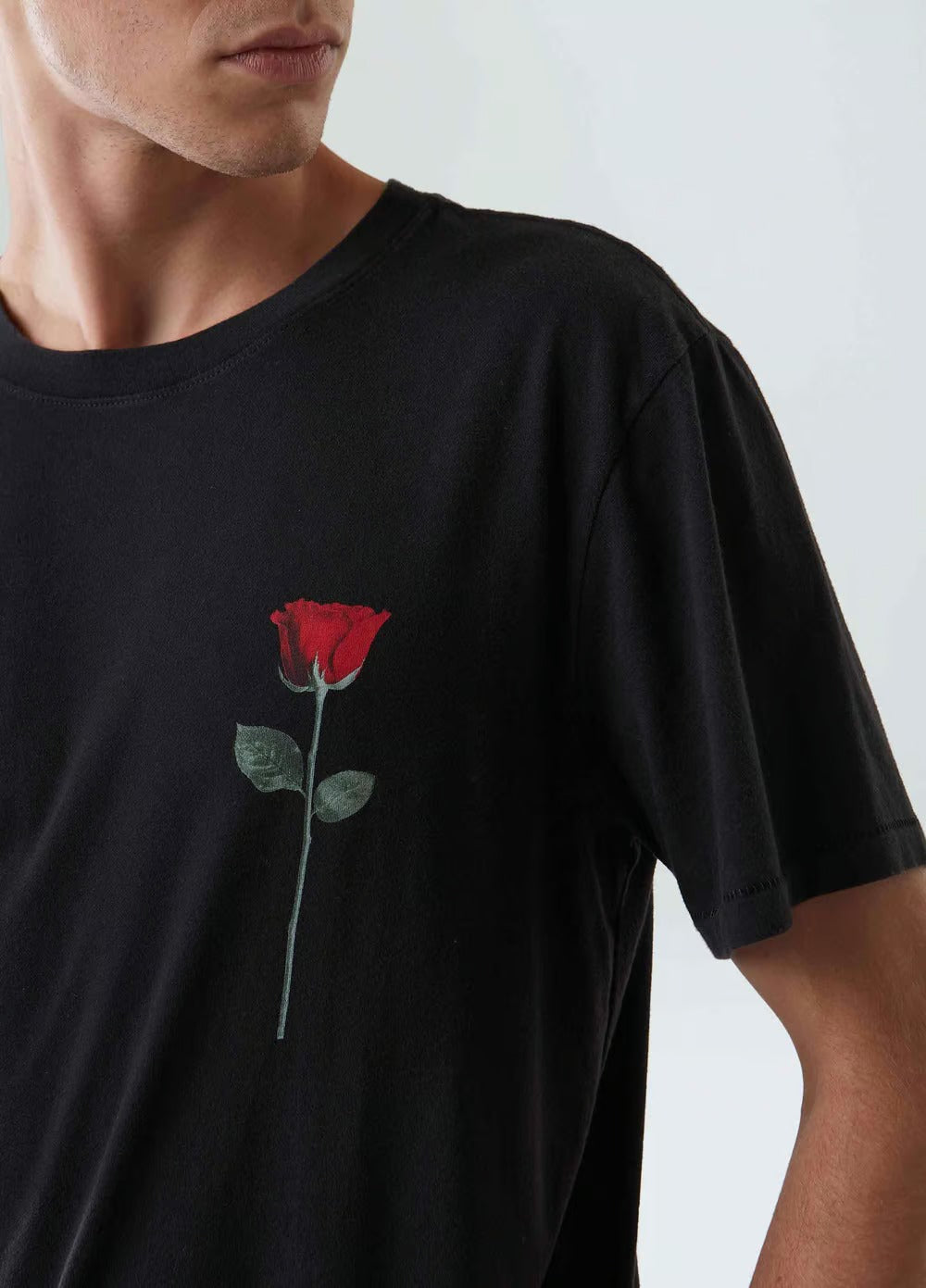Camiseta Soft Used Rose